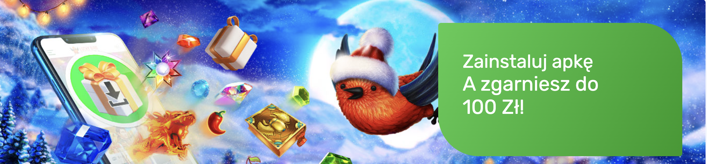 lucky bird kasyno main